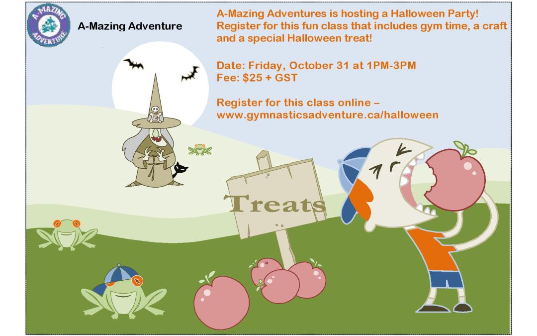 A-Mazing Adventures Halloween Party