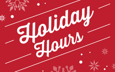 Holiday Hours