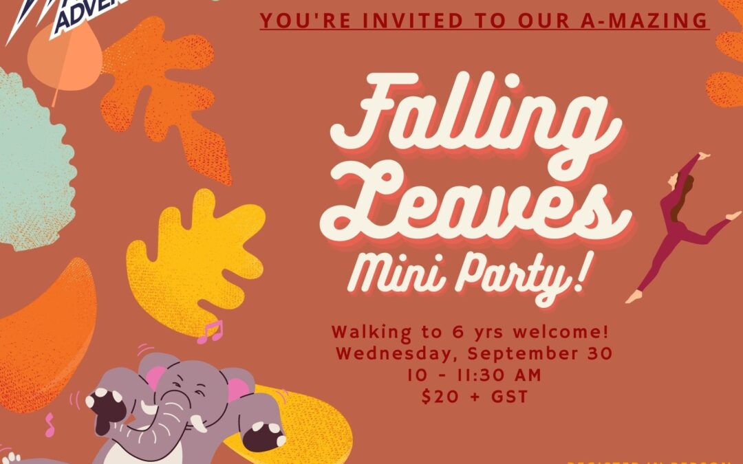 Mini Adventures – Falling Leaves Party